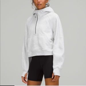 Lululemon scuba oversized 1/2 zip hoodie